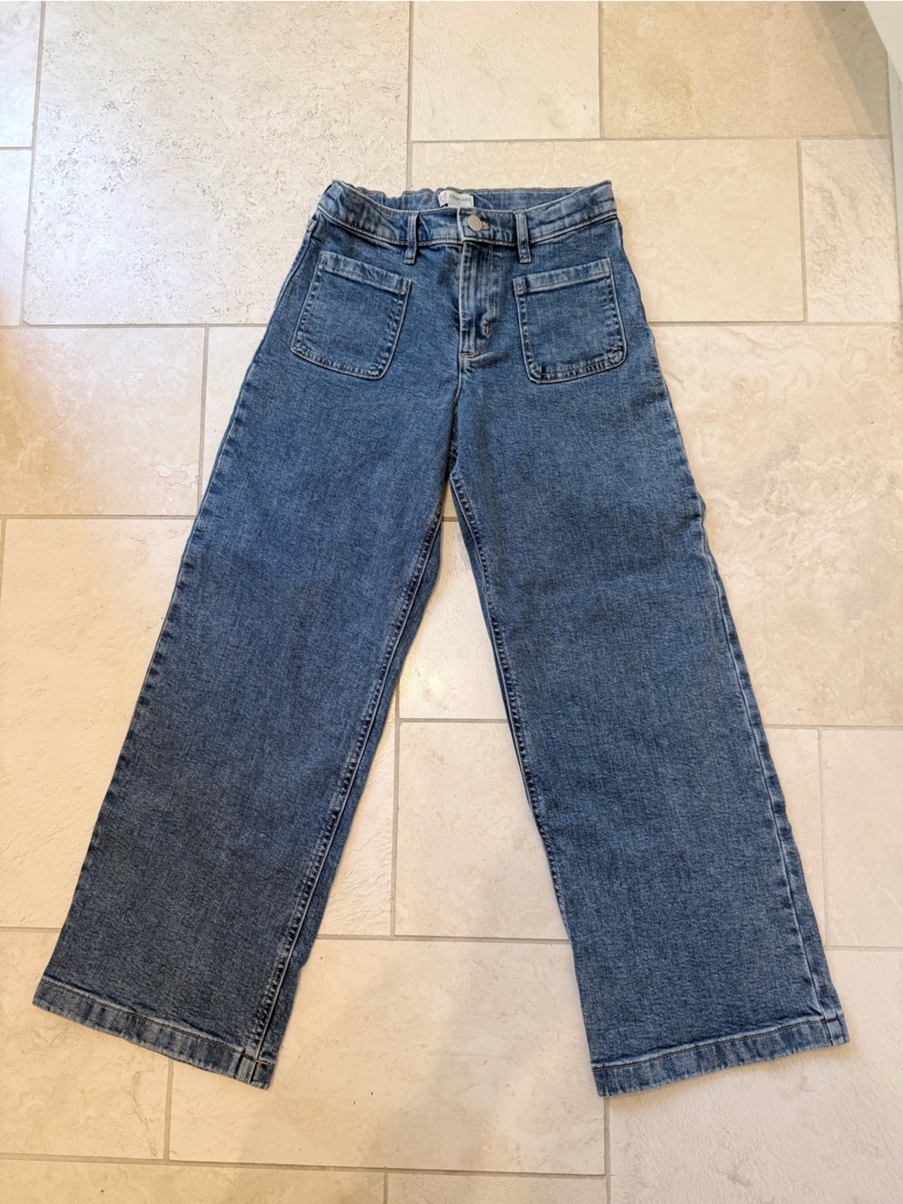 Crewcuts kids Wide-Leg Jeans